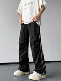 High Street Assault Paratrooper Pants Men Spring and Summer New American Striped Quick-drying Workwear Sports Casual Pants