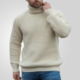 Gotmes-shop men fall outfits New Men's Autumn and Winter Turtleneck Sweater Loose Long Sleeve Pullover Bottoming Sweater