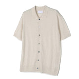 old money outfits men Ice Silk Knitted Short-Sleeved Men's Summer Ruffle Handsome Lapel T-shirt New Men's Summer Top Polo Shirt