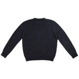 mens fall outfits Magila Autumn and Winter Casual Sweater Sweater Style Gray Black round Neck Loose Pullover Sweater Original Men and Women