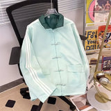 Men's Loose-Fit Jacket New Chinese Style Casual Tang Costume Jacket Spring Autumn Season