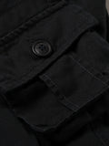Men's Casual Cargo Pants Military Army Camo Pants Combat Work Pants with 8 Pockets(No Belt)