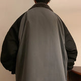 Plus Velvet Thicker Parkas Men Casual Warm Panelled Stand Outwear Cool Handsome Winter Sporty All-match College Students Daily