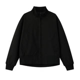 Autumn Short Jacket Men Fashion Casual Baseball Jackets Men Streetwear Hip-hop Loose Bomber Jacket Mens Large Size 4XL