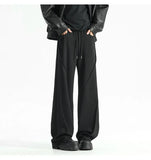 Black Casual Pants Men Oversized Wide Leg Pants Men Grey Sweatpants Streetwear Loose Joggers Sports Pants Mens Trousers M-2XL