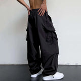 Y2k Men's Cargo Pants Multi Pocket Male Hiphop Overalls High Street Casual Trousers  Spring Summer New Pants Streetwear