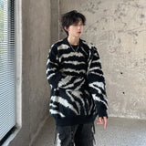 Men's Pullover Soft Sweater Winter Velvet Shirts Brand Clothing Knitted Fleece Warm Cold Blouse Slim Fit Bottom Shirts