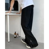 Black Casual Pants Men Fashion Gray Sports Pants Men Sweatpants Streetwear Korean Straight Pants Mens Joggers Trousers M-3XL