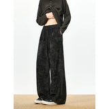 Autumn Casual Pants Men Fashion Retro Straight Pants Men Streetwear Hip-hop Loose Wide Leg Pants Mens Vintage Trousers M-3XL