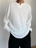 T Shirt for Man White Big Size Top V Neck Men's Clothing Oversize Xl A Luxury Streetwear Xxl Quotes Korean Autumn Casual F