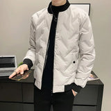 Fashion Clothing New Stand Collar Parka Men Autumn Winter Couple Coat Men Jacket Cotton Padded Jackets Trends New Puffer Jacket