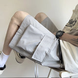 Summer Cargo Shorts Casual Multi-Pocket Baggy Shorts Streetwear Hip Hop Military Tactical Shorts Jogging Short Pants