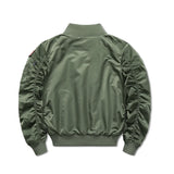 Windproof Military Style Men's Jacket Workwear Flight Suit Casual Outdoor Jacket Tactical Stand Collar New Pilot Men's Jacket