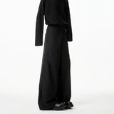 Khaki Suit Pants Men Fashion Society Mens Black Dress Pants Korean Loose Wide Leg Pants Mens Office Formal Trousers M-3XL