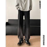 Pink Baggy Jeans Men Fashion Retro Gradient Black Jeans Men Streetwear Hip-hop Loose Straight Jeans Mens Vintage Denim Trousers
