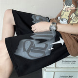 American Shorts Men's Summer Loose Five-point Trendy Casual Oversize Handsome Personalized Basketball High Street Sports Pants