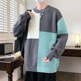 Winter Sweater Men Warm Fashion Casual Knit Pullover Men Streetwear Korean Loose Long Sleeve Sweater Mens Jumper Clothes M-4XL