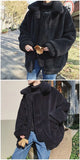 American Autumn/Winter Street Men and Women Trendy Personalized Jackets for Couples Loose Retro Loose Casual Harajuku Top