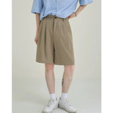 Summer Suit Shorts Men Fashion Society Mens Black Dress Shorts Korean Business Casual Shorts Mens Office Formal Shorts M-2XL