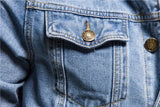 Spring And Autumn Fried Street Men's Denim Jacket Cotton Casual Slim Jacket Men's Jean Jacket Men's Clothing