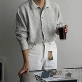 New Korean Luxury Men Cardigan Trendy Textured Long Sleeve Buttoned Korean Leisure Sweater Coats Premium Quality Knitwear M-3XL