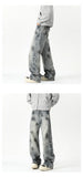 Autumn Jeans Men's New Denim Pants wash jeans New Fashion High Quality Washed Male Jeans Loose Wide Leg Trousers Straight