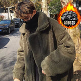 American Autumn/Winter Street Men and Women Trendy Personalized Jackets for Couples Loose Retro Loose Casual Harajuku Top
