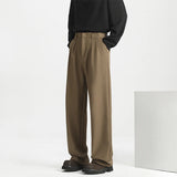 Men's Light Luxury Naples Slim-fit Suit Pants Casual Japanese Retro Premium Quality Elegant Popular Leisure Trousers 2026 Spring