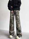 Ropa Y2K Streetwear Camouflage Baggy Jeans Cargo Pants For Men Clothes Harajuku Fashion Cotton Long Trousers Pantalon Homme
