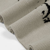 American Trendy Men's Sweaters Winter High Street Spider Web Jacquard O Neck Long Sleeve Pullover Retro Harajuku Gothic Knitwear