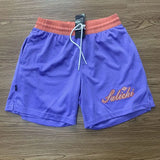 Summer American Jersey Shorts Double-sided Mesh Basketball Shorts Men's Casual Knee Street Shorts Training Quick-dry Half Pants