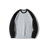 Sweatshirts Men Panelled Loose Fashion Couples Streetwear All-match Breathable Handsome Korean Style Classic Personality Clothes