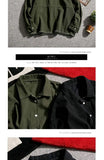 Japanese Cargo Retro Jacket Men 2025 Spring Loose Large Size Army Green Denim Jacket Preppy Trendy High-end Simple Jacket Chic