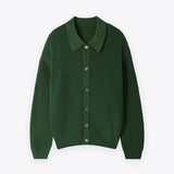 New Korean Luxury Men Cardigan Trendy Textured Long Sleeve Buttoned Korean Leisure Sweater Coats Premium Quality Knitwear M-3XL