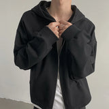 Plus Velvet Hoodies Men Hooded Loose Hip Hop Winter Warm Couples Sweatshirts Korean Fashion Coats Outwear High Street All-match