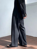 Summer Thin Linen Men's Pants Loose Straight Pants Korean Cotton Linen Casual Trousers Draped Wide-leg Pants Aesthetic Urban