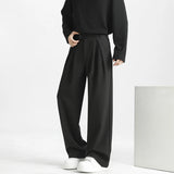 Men's Light Luxury Naples Slim-fit Suit Pants Casual Japanese Retro Premium Quality Elegant Popular Leisure Trousers 2026 Spring