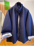 Korean Simple High-end Windbreaker Short Jacket Women Loose Spring Autumn New Style Small Fashion Trend Baseball Jacket