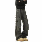 Men Cargo Pants Men Casual Multi-Pocket Cotton Overall Trousers Easy Wash outdoors Army Green Joggers Pants Male Dropshipping