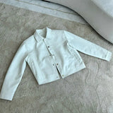 American Street High-end Coat Trendy Leather Jacket Korean Elegant 2025 Spring Men's New PU Lapel Slim Loose Jacket Aesthetic