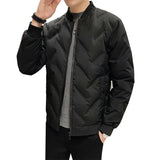 Fashion Clothing New Stand Collar Parka Men Autumn Winter Couple Coat Men Jacket Cotton Padded Jackets Trends New Puffer Jacket