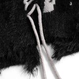 Knitwear Sweater Black Turtleneck Winter Oversize Pullover Fashion Punk Gothic Streetwear High Street Men's And Women's