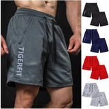 Fitness Shorts Quick-drying Mesh Sports Shorts Men's Summer Running Training Loose Casual Big Size Knee Length Pants