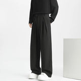 Men's Light Luxury Naples Slim-fit Suit Pants Casual Japanese Retro Premium Quality Elegant Popular Leisure Trousers 2026 Spring