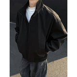 New Spring Autumn Men's Bomber Jackets solid Casual Male Outwear Windbreaker Jacket Mens Zipper Baseball Uniform Coats Clothing