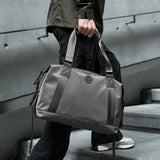 Sports Waterproof Duffel Bags Men Big Travel Bags Hand Luggage Storage Bag  Large Capacity Duffel Oxford Weekend Gym Fitness Bag