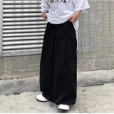 Vintage Baggy Cargo Pants Men Parachute Wide Leg Trousers Male Oversize Retro Loose Casual Japanese Streetwear Hip Hop
