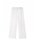 Summer Thin Linen Men's Pants Loose Straight Pants Korean Cotton Linen Casual Trousers Draped Wide-leg Pants Aesthetic Urban