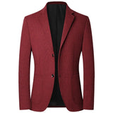 Autumn Men Blazers Suits Jackets Business Casual Suit Wool Coats High Quality Male Slim Fit Blazers Jackets Blazers Coats