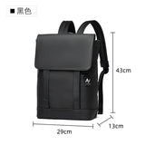 Travel Backpack Men Business Backpack School Waterproof Bag Large Capacity Leather Backpack Casual PVC Bag For Manager Teenagers